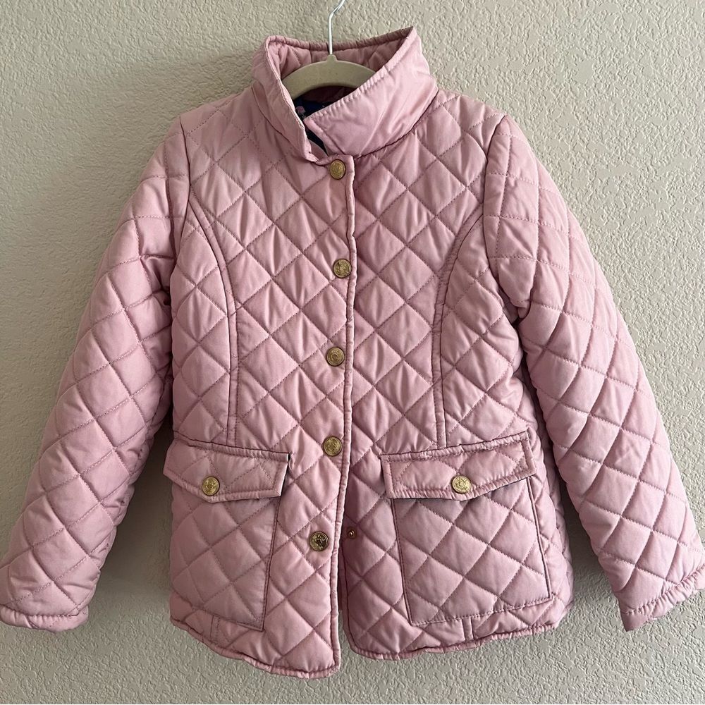 Pink Platinum Kids Pink Quilted Jacket Girls 6X EUC